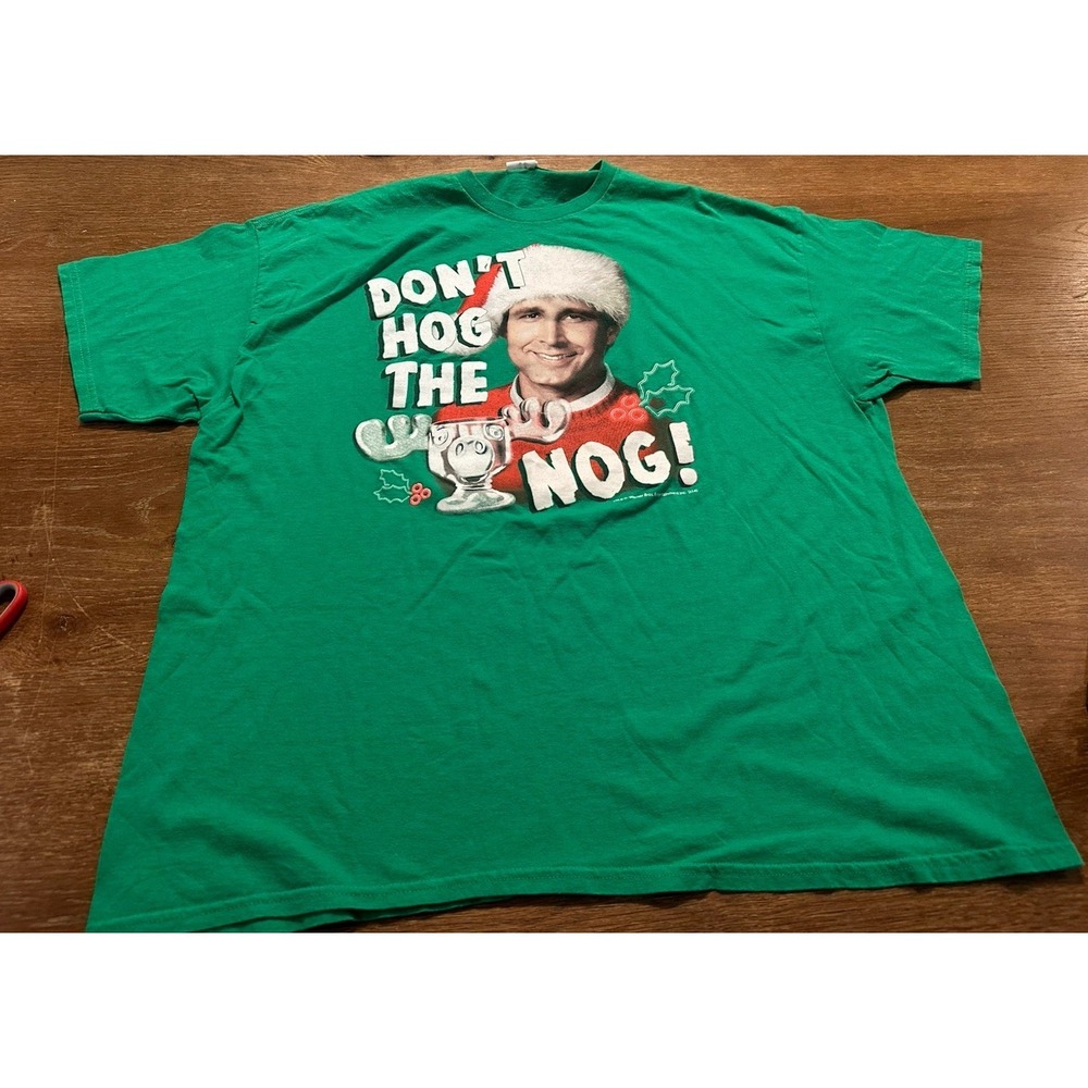 vintage National Lampoon's Christmas‎ Vacation Shirt - 2XL 90s Chevy Chase Santa
